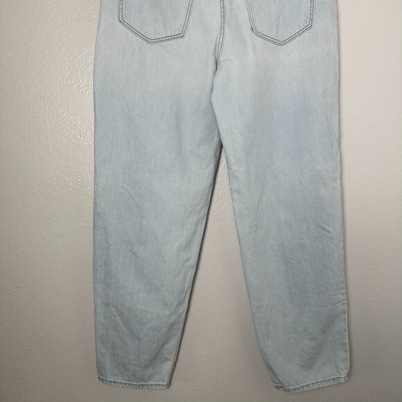 Madewell The Slouchy Boyjean Women's Wrightlane Light‎ Wash Size 28 - Picture 14 of 16